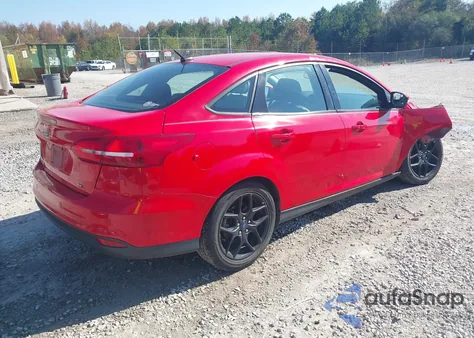 2016 Ford Focus Se from USA, damaged, VIN 1FADP3F23GL222781